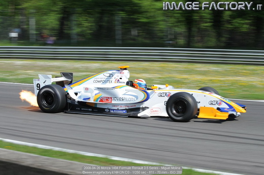 2008-04-26 Monza 1494 Formule Renault 3.5 Series - Miguel Molina